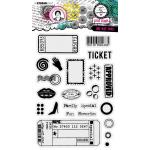 Studio Light Art By Marlene Signature Collection - Clear Stamp Set - One-Way Ticket [ABM-SI-STAMP471]