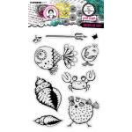 Studio Light Art By Marlene Signature Collection - Clear Stamp Set - Underwater Party [ABM-SI-STAMP649]