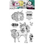 Studio Light Art By Marlene Signature Collection - Clear Stamp Set - Unicorn Dream [ABM-SI-STAMP404]