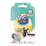 Studio Light Art By Marlene Signature Collection - Cling Stamp Set - Snail Buddies [ABM-SI-STAMP748]