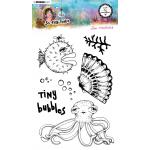 Studio Light Art By Marlene So-Fish-Ticated Collection - Clear Stamp Set - Sea Creatures [ABM-SFT-STAMP13]