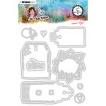 Studio Light Art By Marlene So-Fish-Ticated Collection - Cutting Die - Mini Tags [ABM-SFT-CD19]