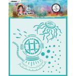 Studio Light Art By Marlene So-Fish-Ticated Collection - Mask - Diver [ABM-SFT-MASK10]