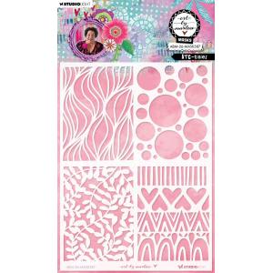 Studio Light Art By Marlene - Stencil - ATC Tinies [ABM-26-MASK387]