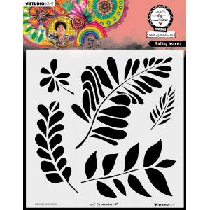Studio Light Art By Marlene - Stencil - Falling Leaves [ABM-25-MASK355]