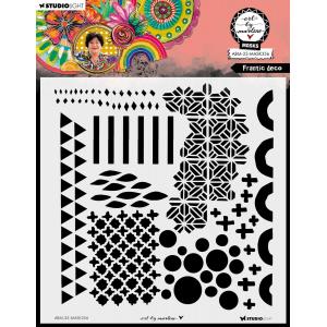 Studio Light Art By Marlene - Stencil - Frantic Deco [ABM-25-MASK356]
