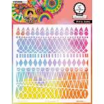 Studio Light Art By Marlene - Stencil - Pretty Shapes [ABM-25-MASK377]