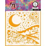 Studio Light Art By Marlene - Stencil - Starry Night [ABM-26-MASK402]