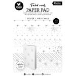 Studio Light Christmas Essentials - Foiled Cards Paper Pad - Silver [SL-ES-PP224] - ON SALE!