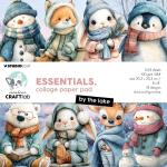 Studio Light Creative CRAFTlab Essentials - 8" x 8" Collage Paper Pad - By The Lake [CCL-ES-CPP496]