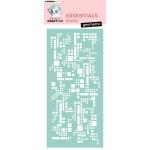 Studio Light Creative CRAFTlab Essentials - Stencil - Geometric [CCL-ES-MASK410]