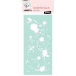 Studio Light Creative CRAFTlab Essentials - Stencil - Splash [CCL-ES-MASK409]