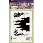 Studio Light Enchanted Fairytale Collection - Clear Stamp Set - Castle & Plants [SL-EF-STAMP942]