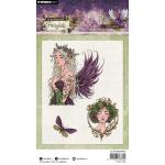 Studio Light Enchanted Fairytale Collection - Clear Stamp Set - Fairy Ladies [SL-EF-STAMP941]