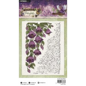 Studio Light Enchanted Fairytale Collection - Clear Stamp Set - Floral & Script [SL-EF-STAMP940]