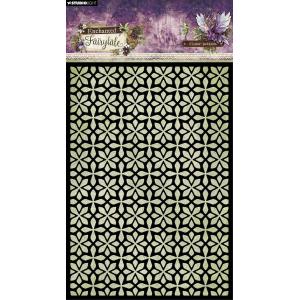 Studio Light Enchanted Fairytale Collection - Stencil - Flower Pattern [SL-EF-MASK398]