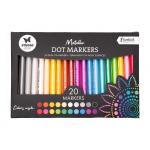 Studio Light Essentials Collection - Dot Markers - Metallic [SL-CO-MARK64]