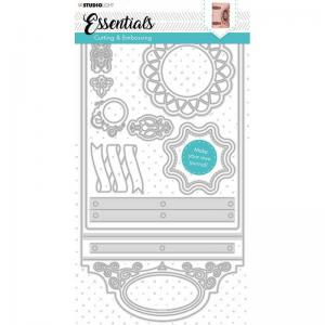 Studio Light Essential Cutting & Embossing Dies [STENCILSL341]