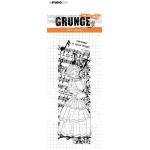 Studio Light Grunge Collection 5 Clear Stamp - Caroling Dickens Girl [SL-GR-STAMP97]