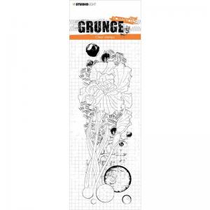 Studio Light Grunge Collection 5 Clear Stamp - Iris [SL-GR-STAMP203]