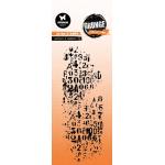 Studio Light Grunge Collection Clear Stamp - Letters & Numbers [SL-GR-STAMP601]