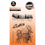 Studio Light Grunge Collection Clear Stamp Set - Forest Wonders [SL-GR-STAMP681]