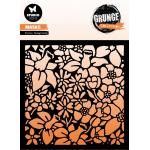 Studio Light Grunge Collection Mask - Floral Background [SL-GR-MASK182]