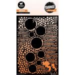 Studio Light Grunge Collection Stencil - Cardboard & Circles [SL-GR-MASK258]
