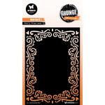 Studio Light Grunge Collection Stencil - Swirly Frame [SL-GR-MASK287]