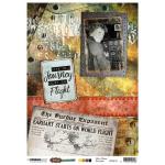 Studio Light Just Lou Aviation Collection - A4 Rice Paper [RICEJL18]