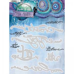 Studio Light Just Lou Mindful Moodling Collection - Cutting & Embossing Die [JL-MM-CD31]