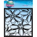 Studio Light Just Lou Mindful Moodling Collection Stencil - Lovely Florals [JL-MM-MASK91]