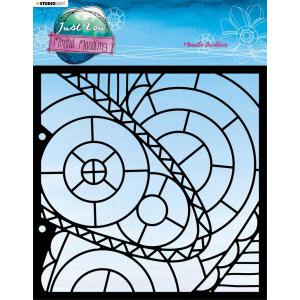 Studio Light Just Lou Mindful Moodling Collection Stencil - Moodle Builder [JL-MM-MASK92]