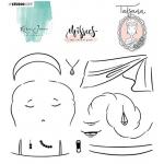 Studio Light / Karin Joan Missees Clear Stamp Set - Tatjana [STAMPKJ06]