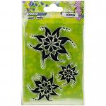 Studio Light Mixed Media Stamps - Flowers [STAMPMM215]