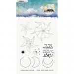 Studio Light Moon Flower Collection Clear Stamp Set - How Many Nights [SL-MFL-STAMP133]