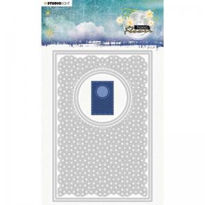 Studio Light Moon Flower Collection Cutting Die - Cardshape Rectangle [SL-MFL-CD138]