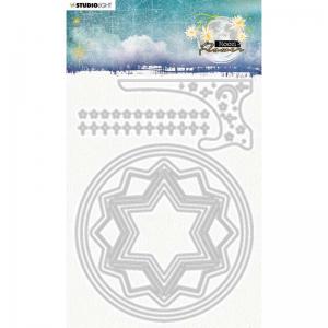 Studio Light Moon Flower Collection Cutting Die - Cardshape Round [SL-MFL-CD139]