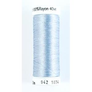 Sulky 40 Wt Rayon Thread 942 - 1074 Pale Powder Blue