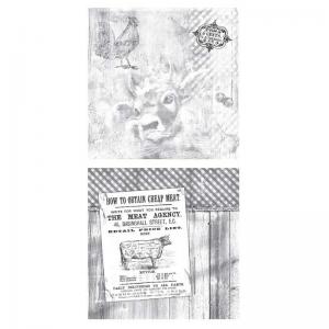 Tattered Angels Mixed Media Origins Double-Sided 12" x 12" Paper - Farm [23261]