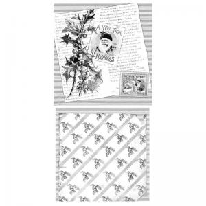 Tattered Angels Mixed Media Origins Double-Sided 12" x 12" Paper - Winter's Night [24022]