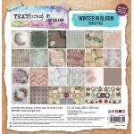 TEXT{ures} By Lou Collins Winter In Bloom Collection - 12" x 12" Paper Pad [TEXPP0004]