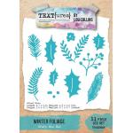 TEXT{ures} By Lou Collins Winter In Bloom Collection - Craft Die Set - Winter Foliage [TEXCD0005]