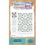 TEXT{ures} By Lou Collins Winter In Bloom Collection - Layering Stencils - Snowflakes [TEXST0002]