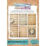 TEXT{ures} By Lou Collins Winter In Bloom Collection - Paper Pack - Music Sheets [TEXPP0006]