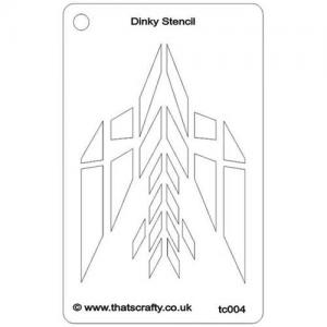 That's Crafty Dinky Stencil - Abstract Bird [TC004]