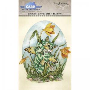 The Card Hut Clear Stamps Set - Crazy Cats 08 - Daffy [LRCC008]