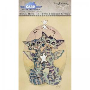The Card Hut Clear Stamps Set - Crazy Cats 14 - Star Crossed Kitties [LRCC014]