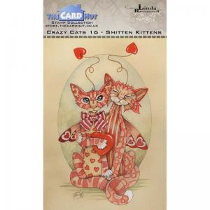 The Card Hut Clear Stamps Set - Crazy Cats 16 - Smitten Kittens [LRCC016]