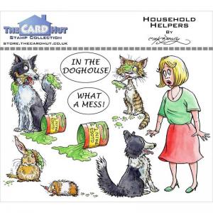 The Card Hut Clear Stamps Set - Household Helpers [MBPHH]